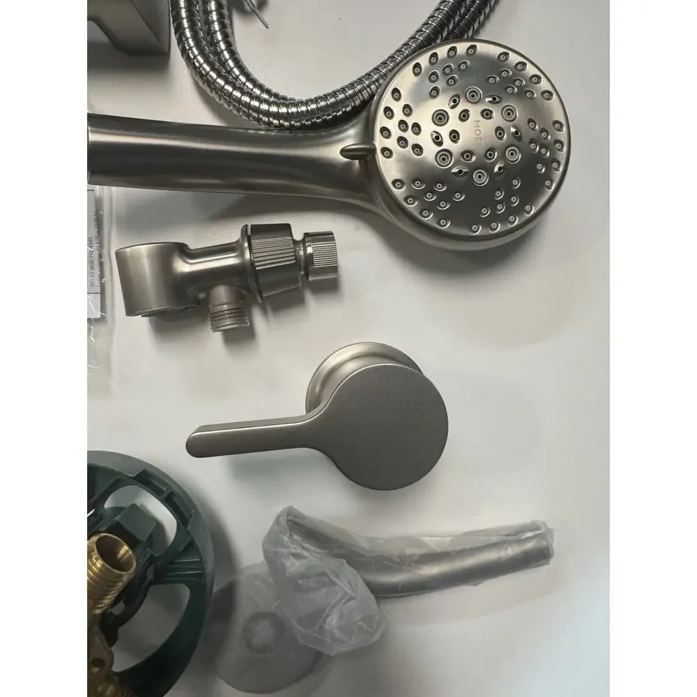 MOEN 82775BL Beric Tub & Shower Trim Posi-Temp Brushed Nickel W/Valve